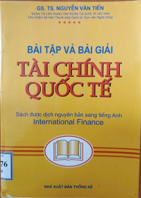 Image of Bài tập và bài giải tài chính quốc tế