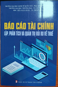 Image of Báo cáo Tài chính lập, phân tích và quản trị rủi ro về thuế