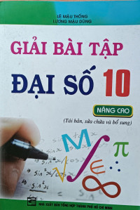 Image of Giải bài tập đại số 10 nâng cao