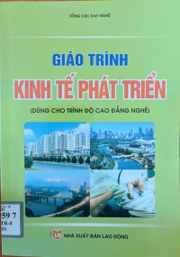 Image of Giáo trình Kinh tế phát triển (CĐN)