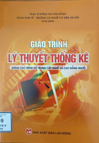 Image of Giáo trình Lý thuyết thống kê (CĐN, TCN)