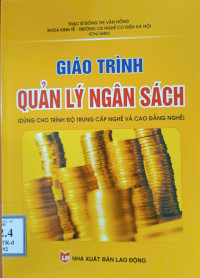 Image of Giáo trình Quản lý ngân sách (CĐN, TCN)