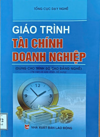 Image of Giáo trình Tài chính doanh nghiệp (CĐN)