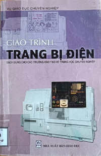 Image of Giáo trình trang bị điện
