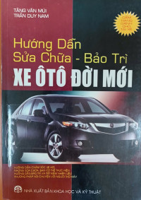 Image of Hướng dẫn sửa chữa - bảo trì xe ô tô đời mới
