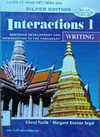 Image of Luyện kỹ năng viết tiếng Anh: Interactions 1 - Writing