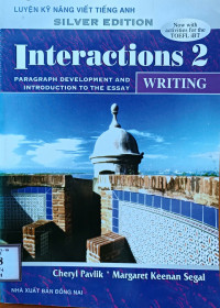 Image of Luyện kỹ năng viết tiếng Anh: Interactions 2 - Writing