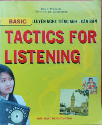 Image of Luyện nghe tiếng Anh căn bản: Tactics for Listening - Basic