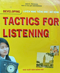Image of Luyện nghe tiếng Anh mở rộng: Tactics for Listening - Developing