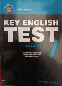 Image of Luyện thi KET - Key English Test 1 with answers