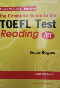 Image of Luyện thi TOEFL - Đọc hiểu: The Complete Guide to the TOEFL Test IBT - Reading