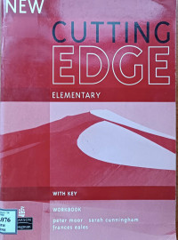 Image of New Cutting Edge - Elementary with Key (Work Book)