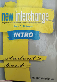 Image of New interchange: Intro - Student's Book