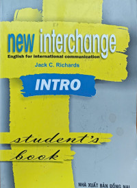 Image of New interchange: Intro - Student's Book