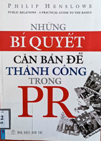 Image of Những bí quyết căn bản để thành công trong PR
