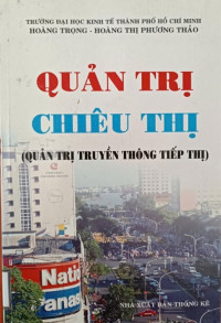 Image of Quản trị chiêu thị (Quản trị truyền thông tiếp thị)