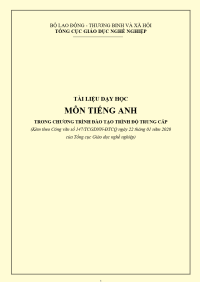Image of Tài liệu dạy học môn Tiếng Anh trình độ Trung cấp