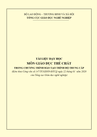 Image of Tài liệu môn Giáo dục thể chất trình độ Trung cấp