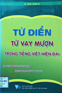 Image of Từ điển từ vay mượn trong tiếng Việt hiện đại
