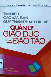 Image of Tìm hiểu các văn bản quy phạm pháp luật về quản lý giáo dục và đào tạo