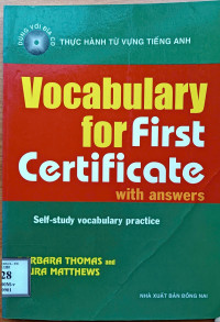 Image of Thực hành từ vựng tiếng Anh: Vocabulary for first certificate with answers
