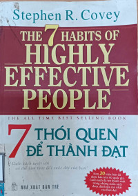 Image of The 7 Habits of Highly Effective People - 7 Thói quen để thành đạt