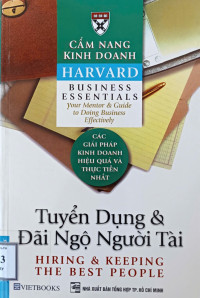 Image of Tuyển dụng và đãi ngộ người tài